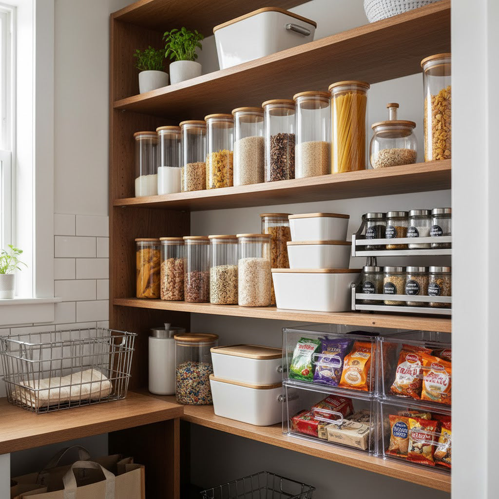 Aesthetic Kitchen Organization